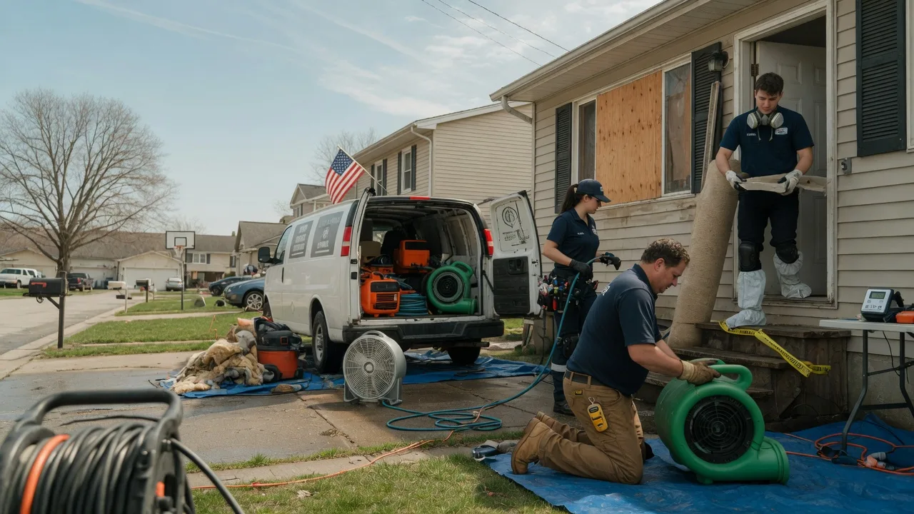 Water Damage Restoration in Taylors Island, MD near me